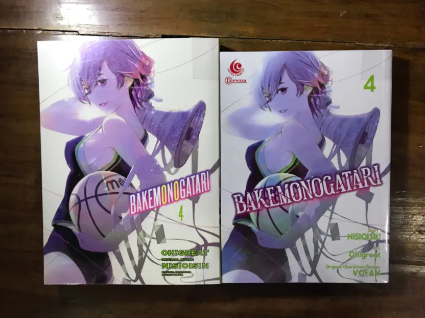 <strong>Kiri </strong>: Vertical Comic (USA), <strong>Kanan</strong> : LC (Indonesia)