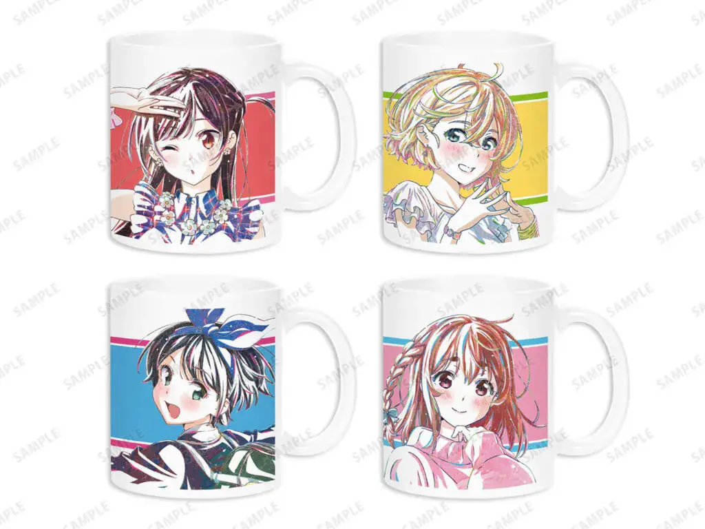 Mug atau cangkir AMNIBUS bertema karakter Kanojo, Okarishimasu