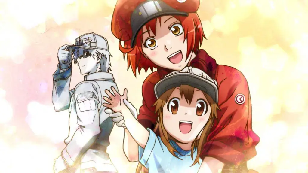 3 Karakter Utama Dari Serial Anime Ini: Sel Darah Merah, Sel Darah Putih, dan Trombosit