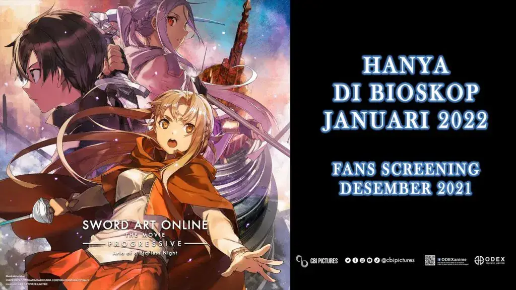 Banner SAO Progressive Fans Screening
