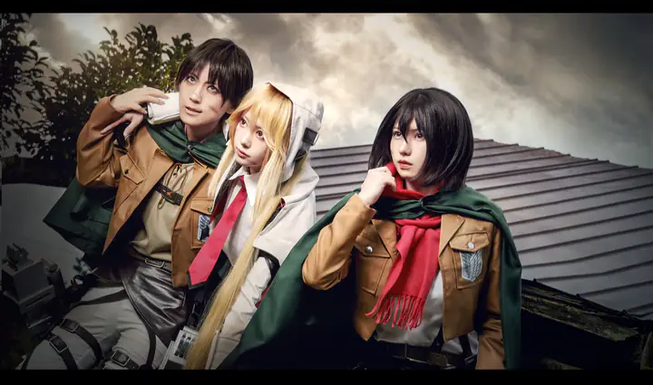 Enako Ikut Ramaikan Kolaborasi Antara Shingeki no Kyojin dan Knives Out