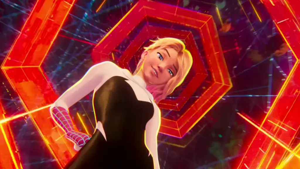 Tampilan Spider-Gwen Di Acrros The Spider-Verse