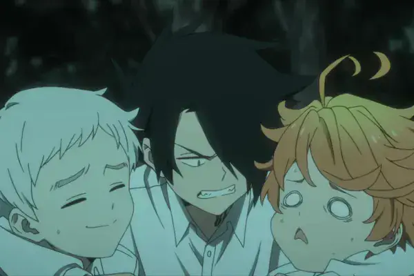 The Promised Neverland: Salah satu anime garapan Studio CloverWorks, memiliki hasil yang juga buruk dari segi cerita.
