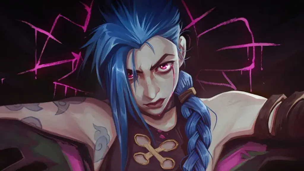 Jinx Dari Serial Animasi Arcane