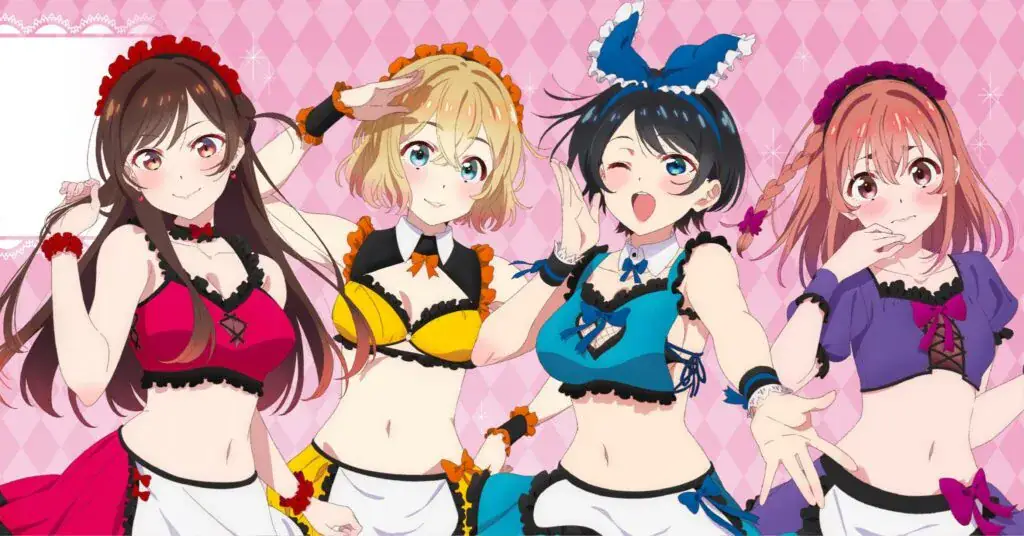 Kanojo Okarishimasu Visual Collaboration 1