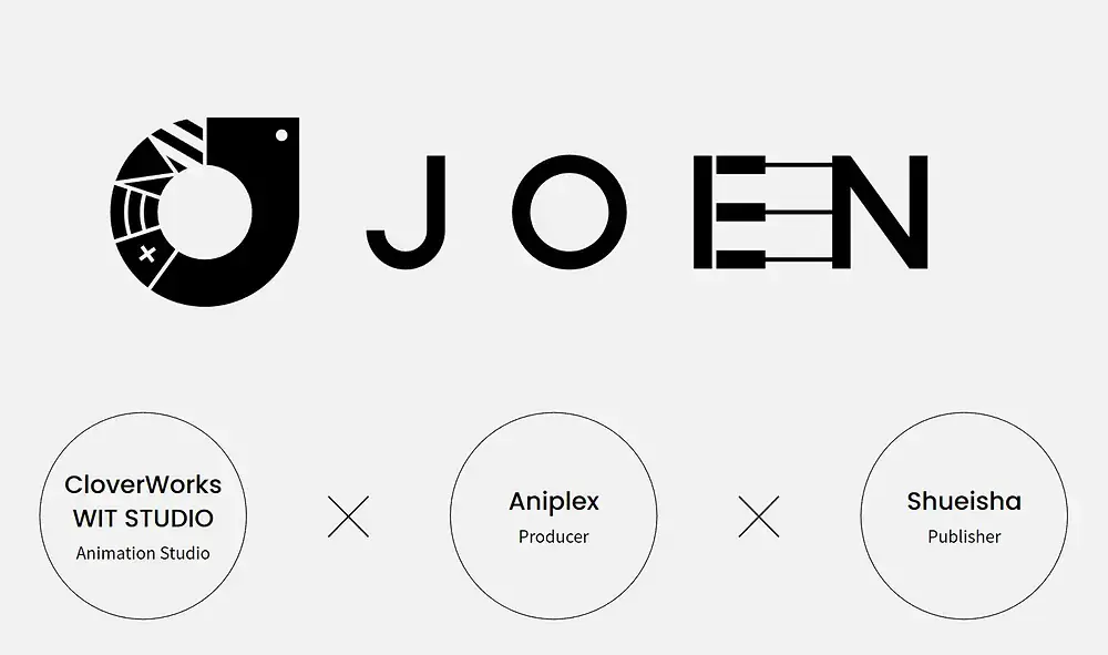 JOEN, Perusahaan Baru Yang Terdiri Dari Cloverworks, WIT Studio, Shueisha, dan Aniplex