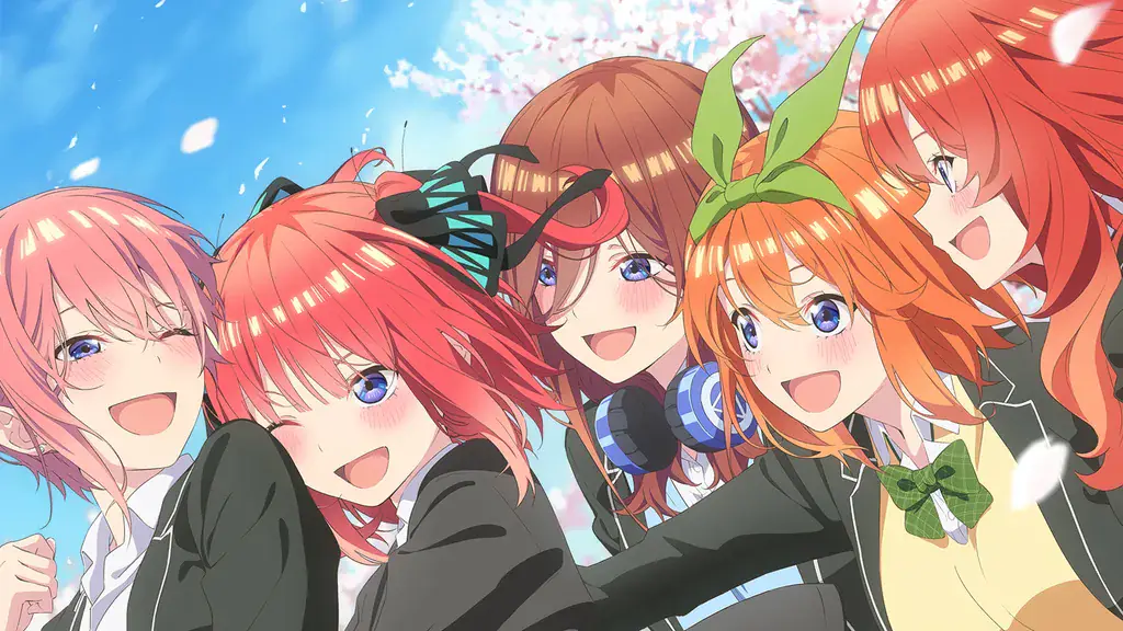 Gotoubun no Hanayome Movie Visual