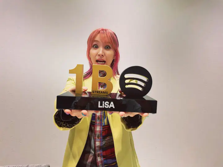 LiSA Kembali Raih Penghargaan, Kali Ini Dari Spotify!