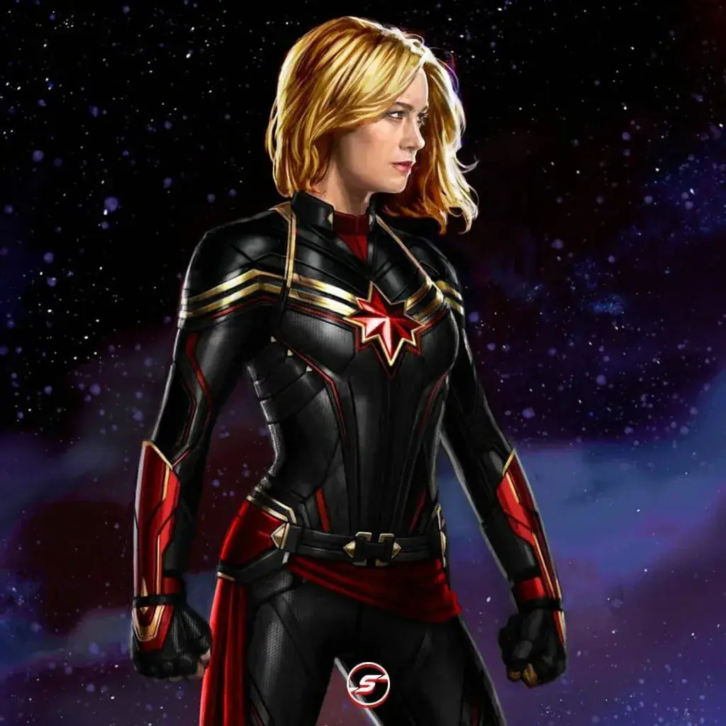 Dark Captain Marvel I Material