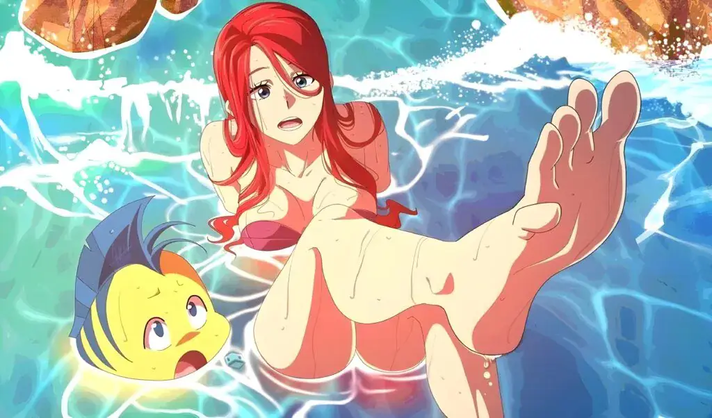 The Little Mermaid Versi Anime