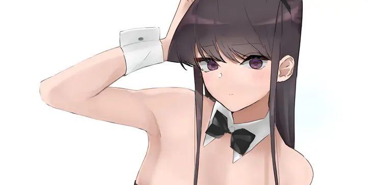 Shouko Komi Menjadi Sebuah Figur Imut Bertema Kelinci