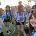 Para Cosplayer Menghormati Argentina Karena Memenangkan Piala Dunia