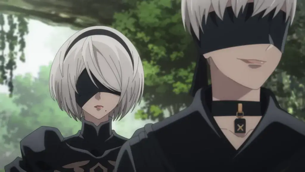 2b dan 9S I Gambar: Trailer Nier Automata