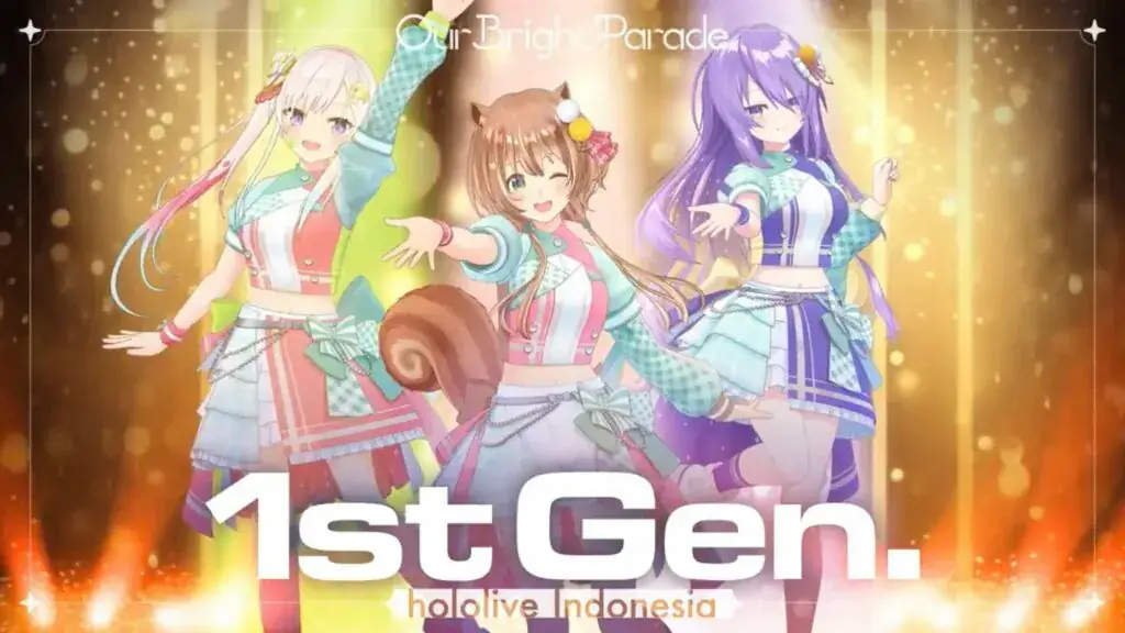 Banner Untuk Hololive 4th Parade Indonesia Gen 1