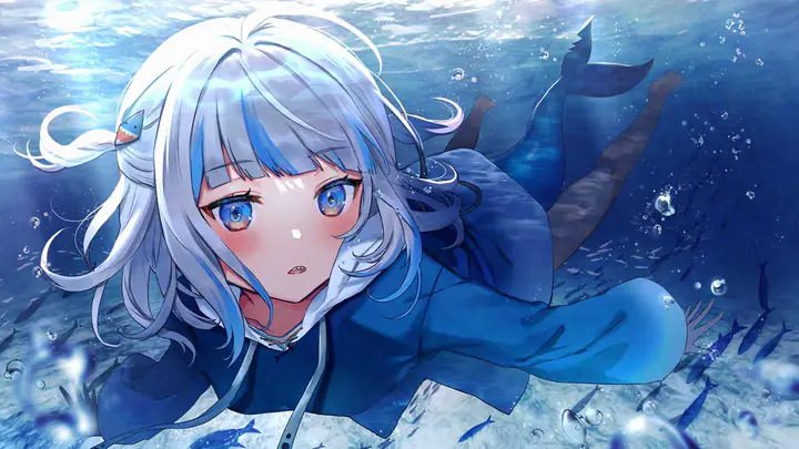 Cover Corporation Mengumumkan Kolaborasi Antara Gawr Gura dengan Sendai Umino-Mori Aquarium