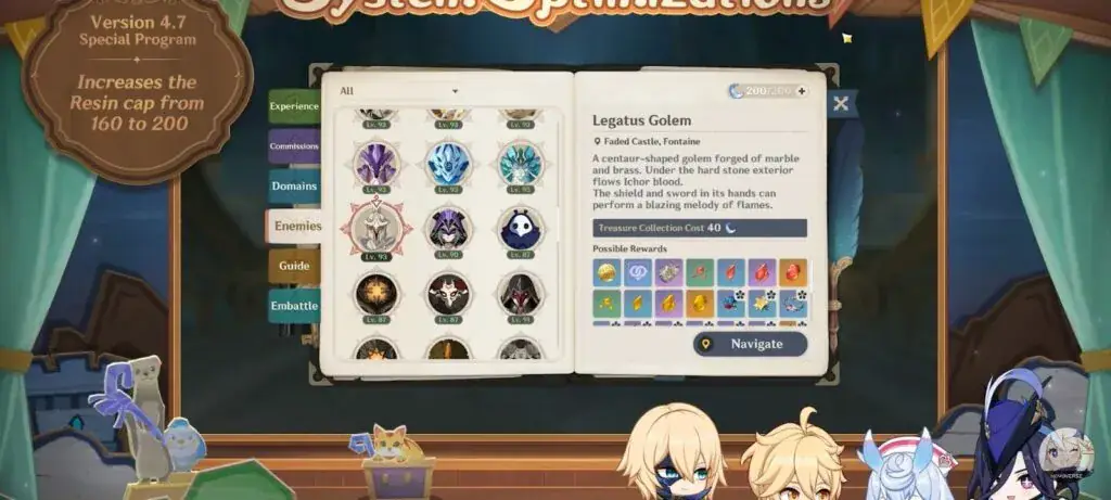 UPDATE QOL RESIN TO 200