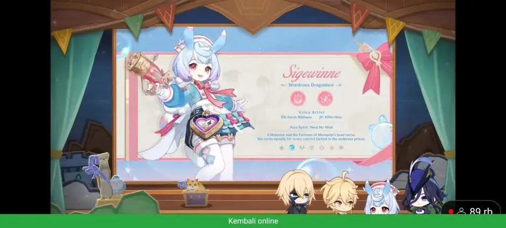 CHARACTER SIGEWINNE