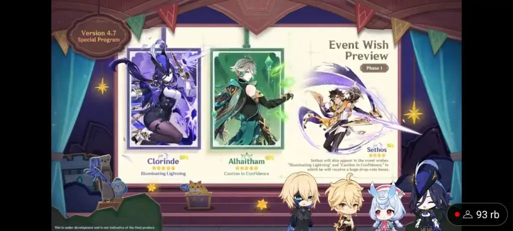 EVENT WISH PHASE 1