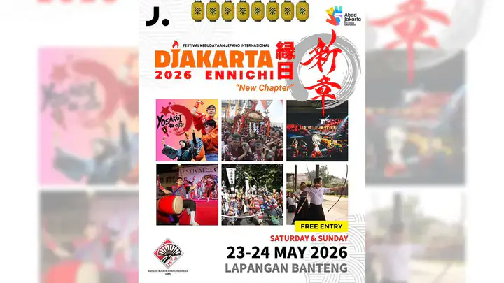 Babak Baru, Festival Kebudayaan Jepang Internasional "Djakarta Ennichi 2026" Siap Digelar Gratis!