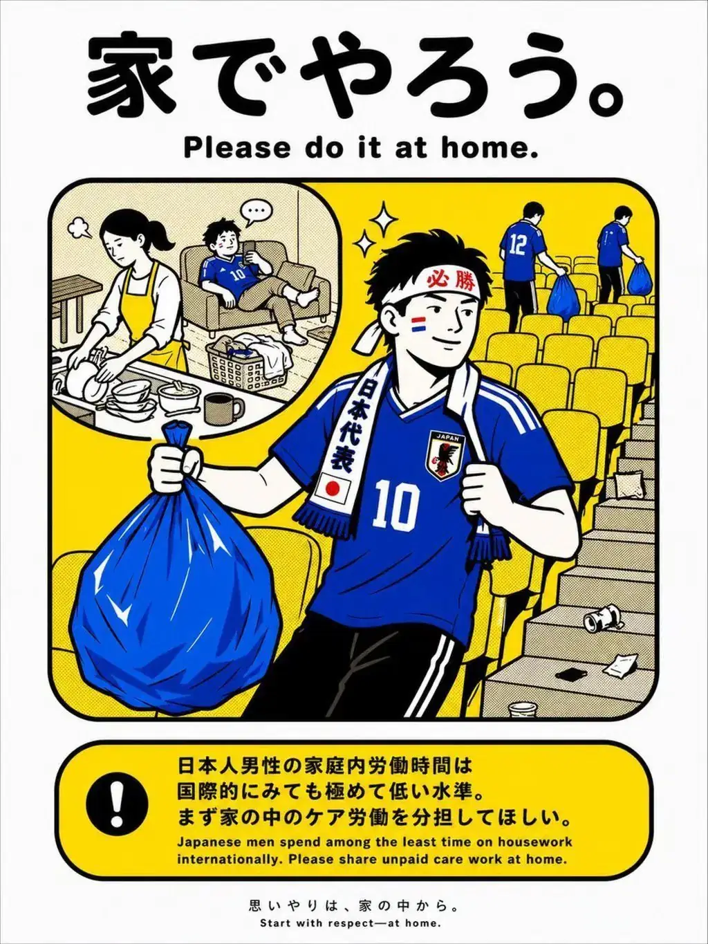 Ilustrasi satir dari Atsuko Tamada
